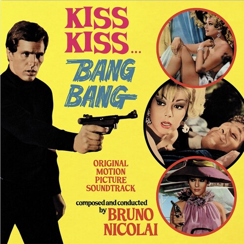 NICOLAI,BRUNO - KISS KISS BANG BANG - O.S.T. - CLEAR YELLOW VINYL
