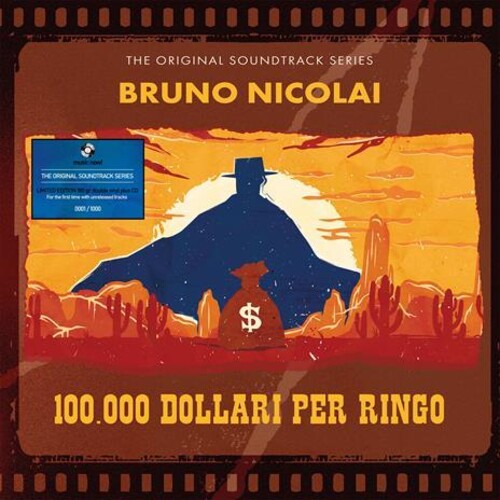 NICOLAI,BRUNO - 100000 DOLLARI PER RINGO - O.S.T. - ORANGE VINYL