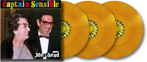 CAPTAIN SENSIBLE - MEATHEAD - ORANGE CRYSTAL VINYL