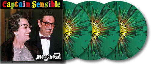 CAPTAIN SENSIBLE - MEATHEAD - LIMITED EDITION SPLATTER GREEN