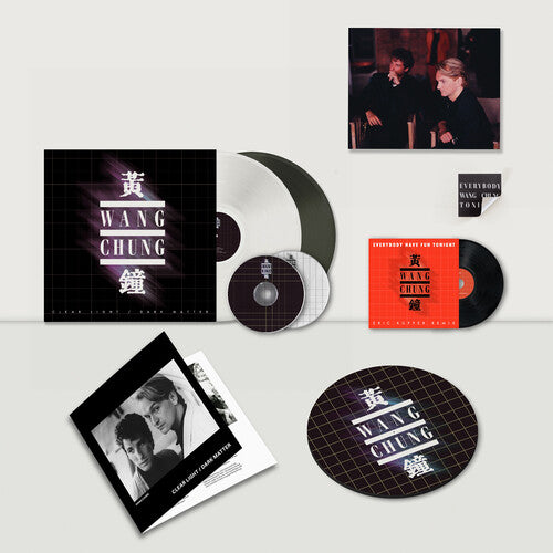 WANG CHUNG - CLEAR LIGHT / DARK MATTER - CLEAR WHITE & BLACK