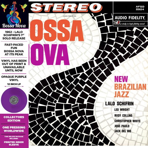 SCHIFRIN,LALO - BOSSA NOVA NEW BRAZILIAN JAZZ - OPAQUE PURPLE
