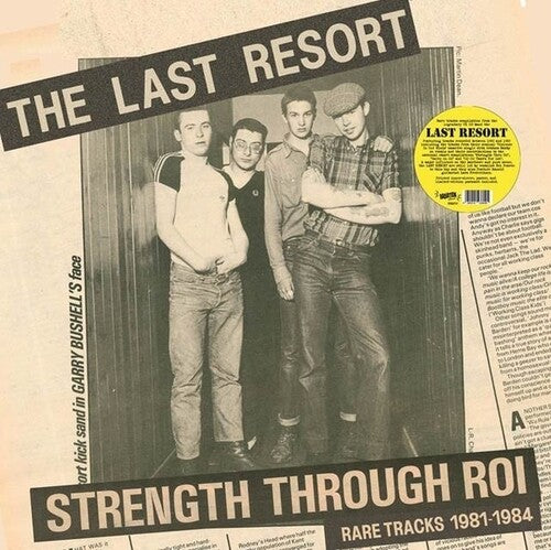 LAST RESORT - STRENGTH THROUGH ROI - RARE TRACKS 1981-1984