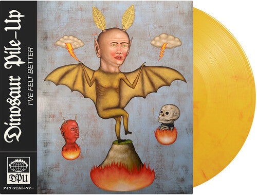 DINOSAUR PILE-UP - I'VE FELT BETTER - YELLOW FLAME MARBLE