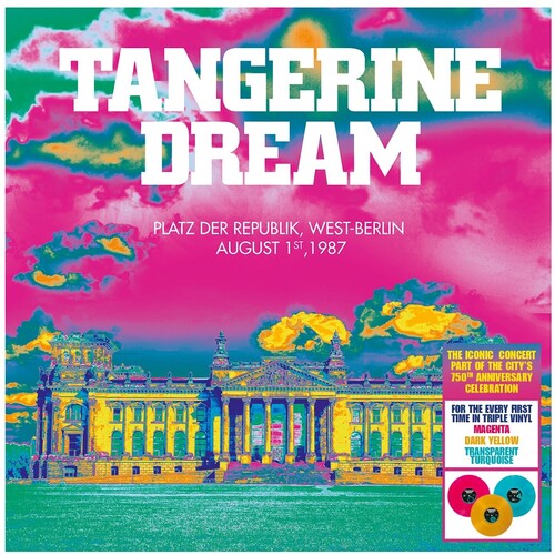 TANGERINE DREAM - PLATZ DER REPUBLIK WEST BERLIN AUGUST 1ST