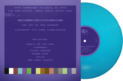 HUBBARD,ROB - C64 GREATEST SIDS: ART OF ROB HUBBARD - TURQUOISE