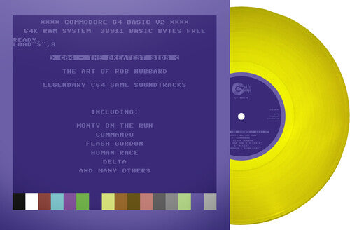 HUBBARD,ROB - C64 GREATEST SIDS: ART OF ROB HUBBARD - YELLOW