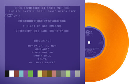 HUBBARD,ROB - C64 GREATEST SIDS: ART OF ROB HUBBARD - ORANGE