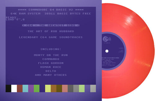 HUBBARD,ROB - C64 GREATEST SIDS: ART OF ROB HUBBARD - LIGHT RED