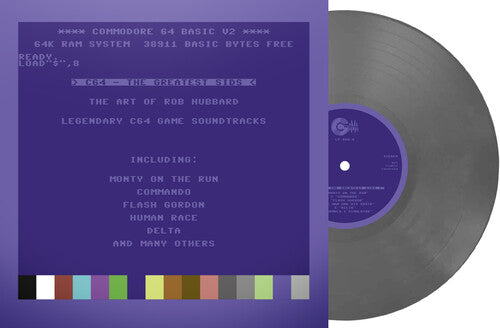 HUBBARD,ROB - C64 GREATEST SIDS: ART OF ROB HUBBARD - GREY VINYL