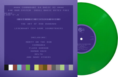 HUBBARD,ROB - C64 GREATEST SIDS: ART OF ROB HUBBARD - GREEN