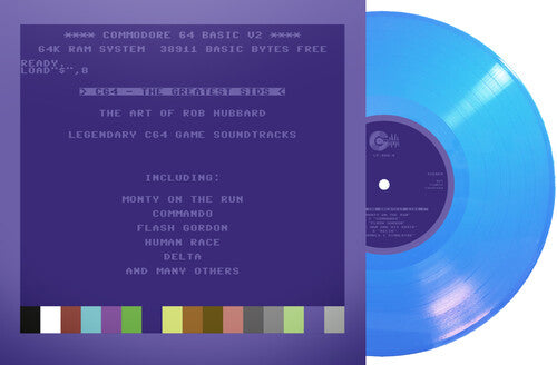 HUBBARD,ROB - C64 GREATEST SIDS: ART OF ROB HUBBARD - LIGHT BLUE