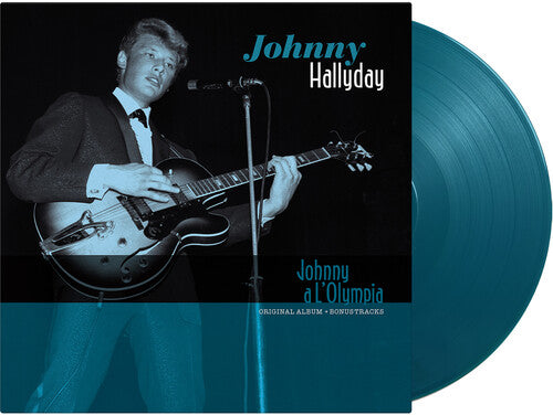 HALLYDAY,JOHNNY - JOHNNY A L'OLYMPIA - AQUAMARINE VINYL