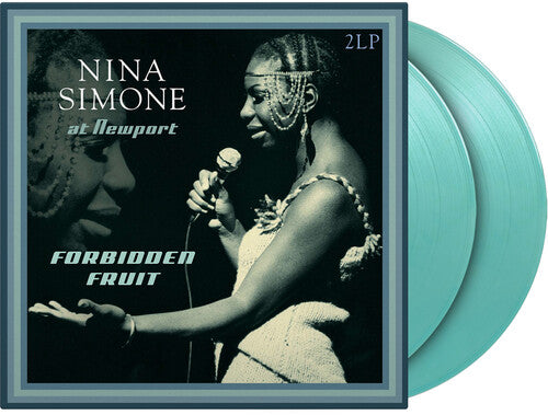 SIMONE,NINA - AT NEWPORT / FORBIDDEN FRUIT - TURQUOISE VINYL