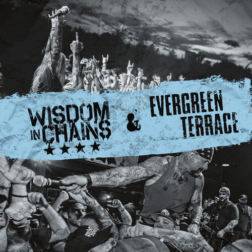 WISDOM IN CHAINS / EVERGREEN TERRACE - SPLIT - BLUE