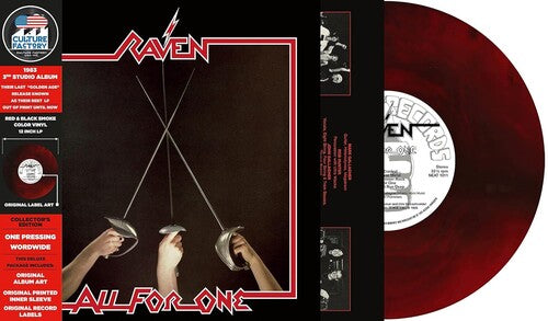RAVEN - ALL FOR ONE - RED & BLACK SMOKE