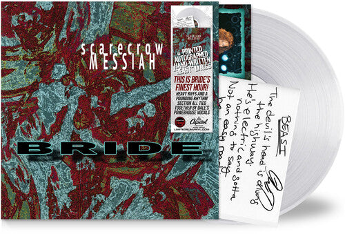 BRIDE - SCARECROW MESSIAH - CLEAR GLASS VIAL