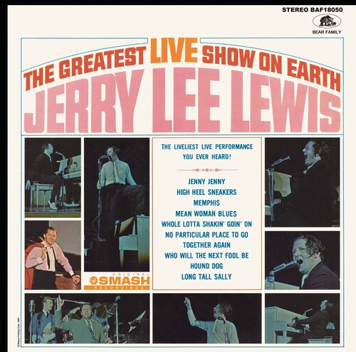 LEWIS,JERRY LEE - GREATEST LIVE SHOW ON EARTH