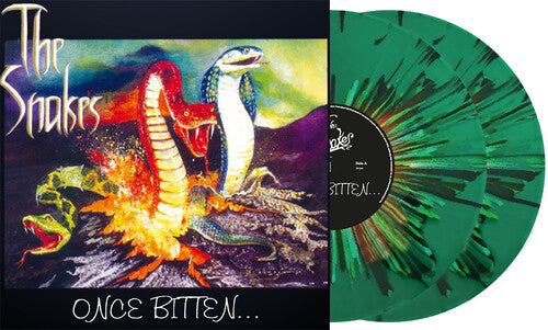 SNAKES - ONCE BITTEN - LTD GREEN VINYL