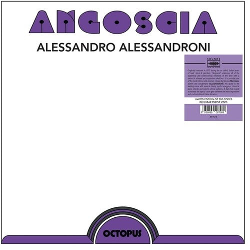 ALESSANDRONI,ALESSANDRO - ANGOSCIA