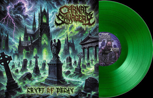 CARNAL SAVAGERY - CRYPT OF DECAY - CEMETERY GREEN