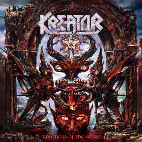 Kreator – Krushers Of The World (LP sleeve) [red]