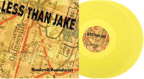 LESS THAN JAKE - BORDERS & BOUNDARIES 25TH ANNIVERSARY - YELLOW