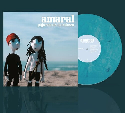 AMARAL - PAJAROS EN LA CABEZA - MARBLED BLUE VINYL