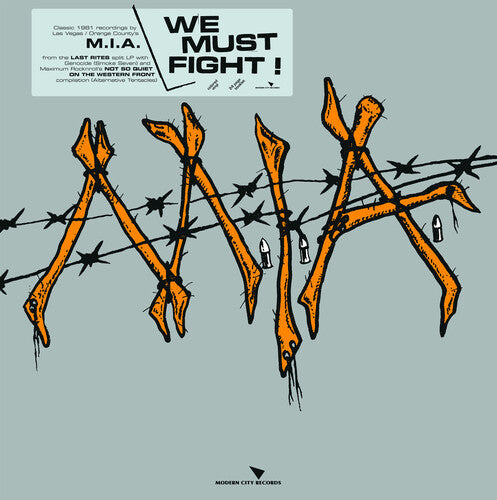 M.I.A. - WE MUST FIGHT - HAND-SCREENED COVER VERSION