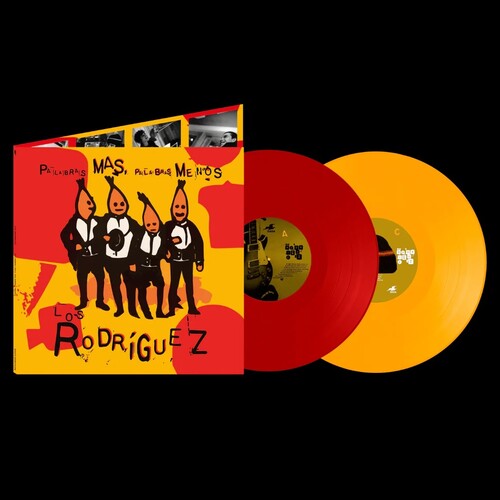 LOS RODRIGUEZ - PALABRAS MAS PALABRAS MENOS - YELLOW & RED VINYL