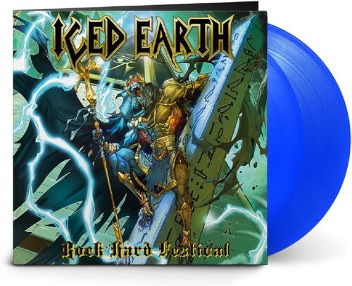 ICED EARTH - ROCK HARD FESTIVAL - LTD TRANSPARENT BLUE VINYL