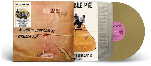 HUMBLE PIE - AS SAFE AS YESTERDAY - GOLD VINYL