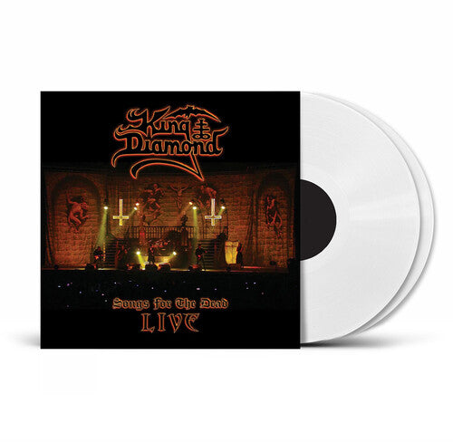 KING DIAMOND - SONGS FOR THE DEAD LIVE - UK EXCLUSIVE WHITE VINYL