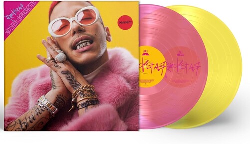 SFERA EBBASTA - ROCKSTAR ($ELEBRATION) - PINK & YELLOW VINYL