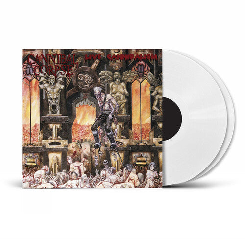 CANNIBAL CORPSE - LIVE CANNIBALISM - UK EXCLUSIVE WHITE VINYL