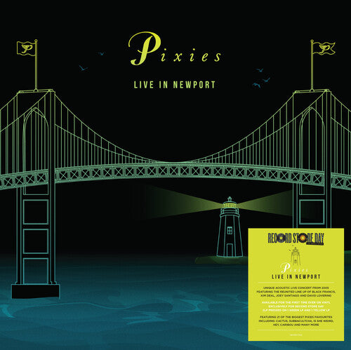 PIXIES - LIVE IN NEWPORT - GREEN & YELLOW VINYL