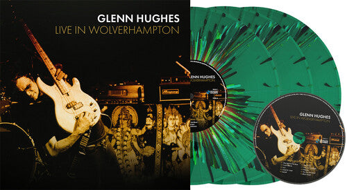 HUGHES,GLENN - LIVE IN WOLVERHAMPTON - SPLATTER VINYL + CD