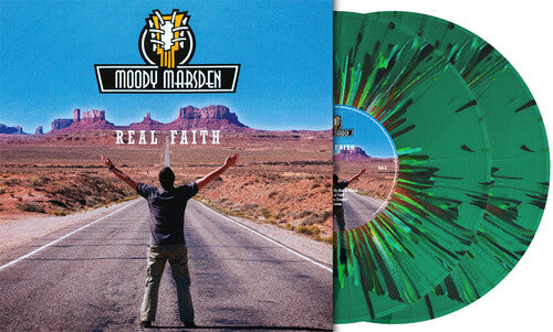 MOODY MARSDEN - REAL FAITH - SPLATTER VINYL