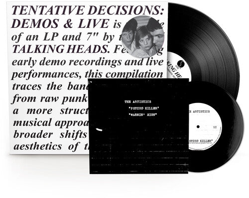 TALKING HEADS - TENTATIVE DECISIONS: DEMOS & LIVE