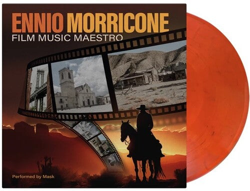MASK - ENNIO MORRICONE: FILM MAESTRO - RED & BLACK VINYL