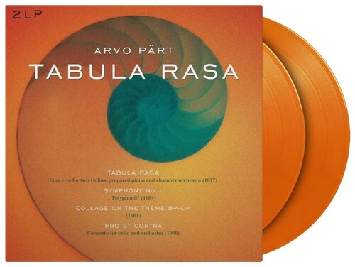 PART,ARVO - TABULA RASA / SYMPHONY 1 / COLLAGE ON A THEME BACH
