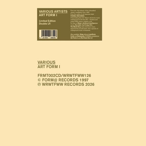 ART FORM 1 / VARIOUS - ART FORM 1 / VARIOUS