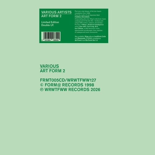 ART FORM 2 / VARIOUS - ART FORM 2 / VARIOUS