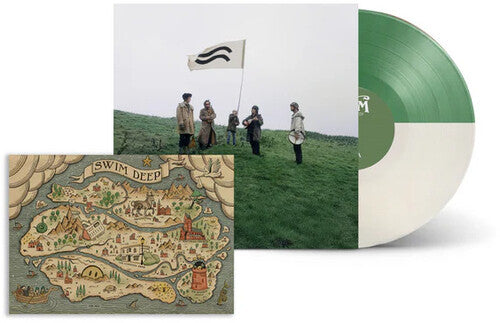 SWIM DEEP - HUM - GREEN & WHITE VINYL