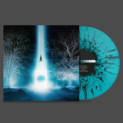 ENTER SHIKARI - LOSE YOUR SELF - TEAL WITH BLACK SPLATTER VINYL