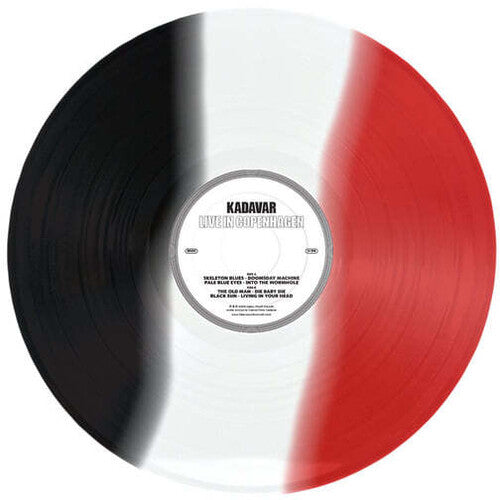 KADAVAR - LIVE IN COPENHAGEN - BLACK CLEAR & RED VINYL