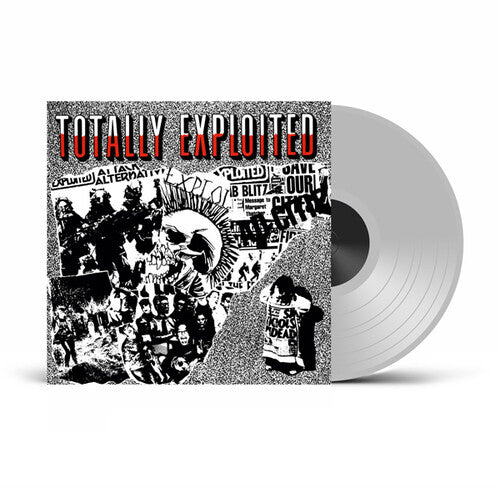EXPLOITED - TOTALLY EXPLOITED - UK EXCLUSIVE CLEAR VINYL