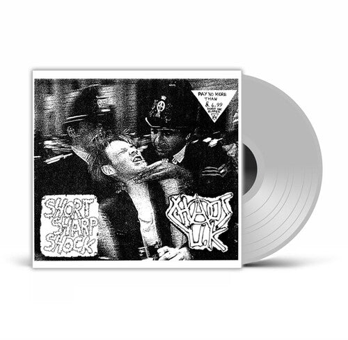 CHAOS UK - SHORT SHARP SHOCKED - UK EXCLUSIVE CLEAR VINYL