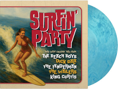 SURFIN PARTY / VARIOUS - SURFIN PARTY / VARIOUS - CLEAR & BLUE VINYL