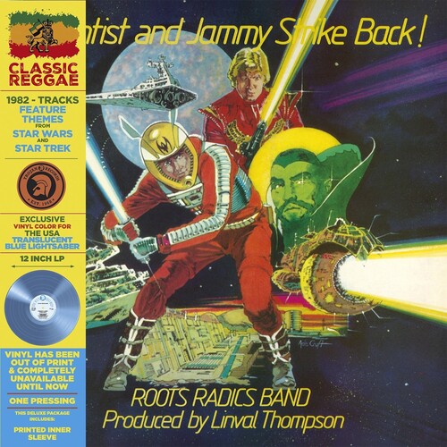 ROOTS RADICS BAND - SCIENTIST & JAMMY STRIKE BACK - BLUE